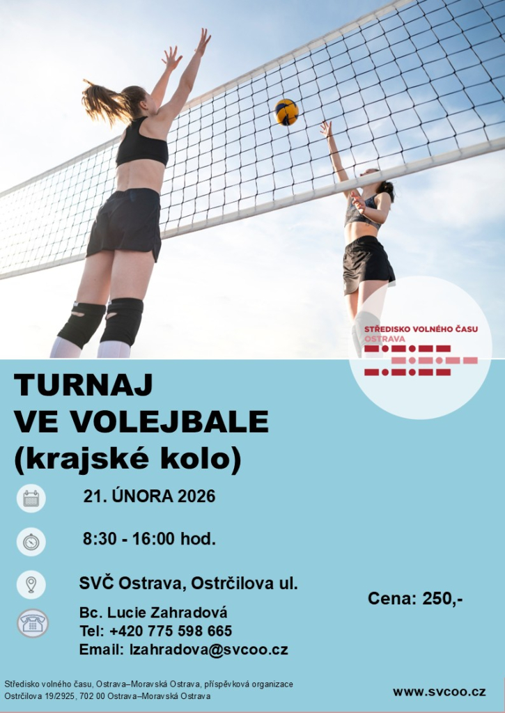 Volejbalový turnaj - krajské kolo
