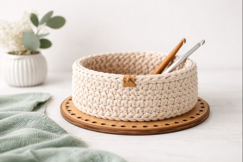 Tvořílci - háčkování košíků