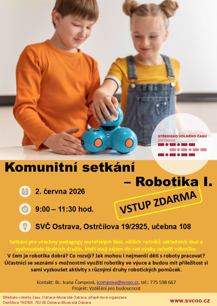 Komunitní setkání: Robotika I.