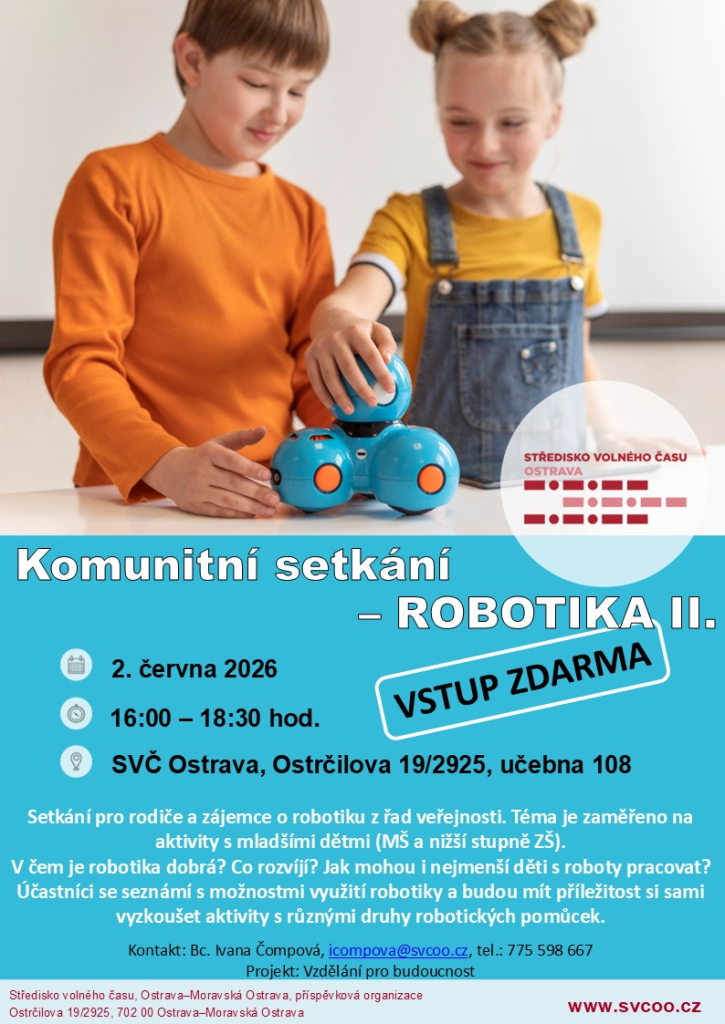 Komunitní setkání: Robotika II.