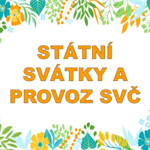 Státní svátky a provoz SVČ