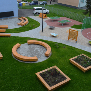 Volnočasová zóna, zahrada