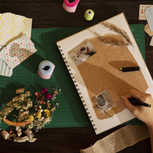 Knihařská dílna, téma: Čarodějův deník