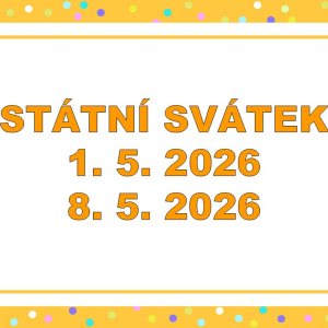 Provoz SVČ o státních svátcích