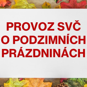 PODZIMNÍ PRÁZDNINY V SVČ